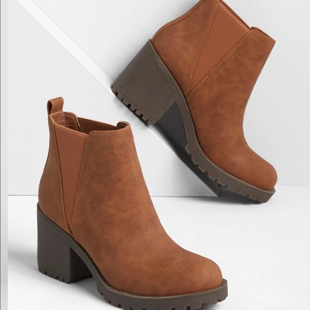 Lug Sole Ankle Boots